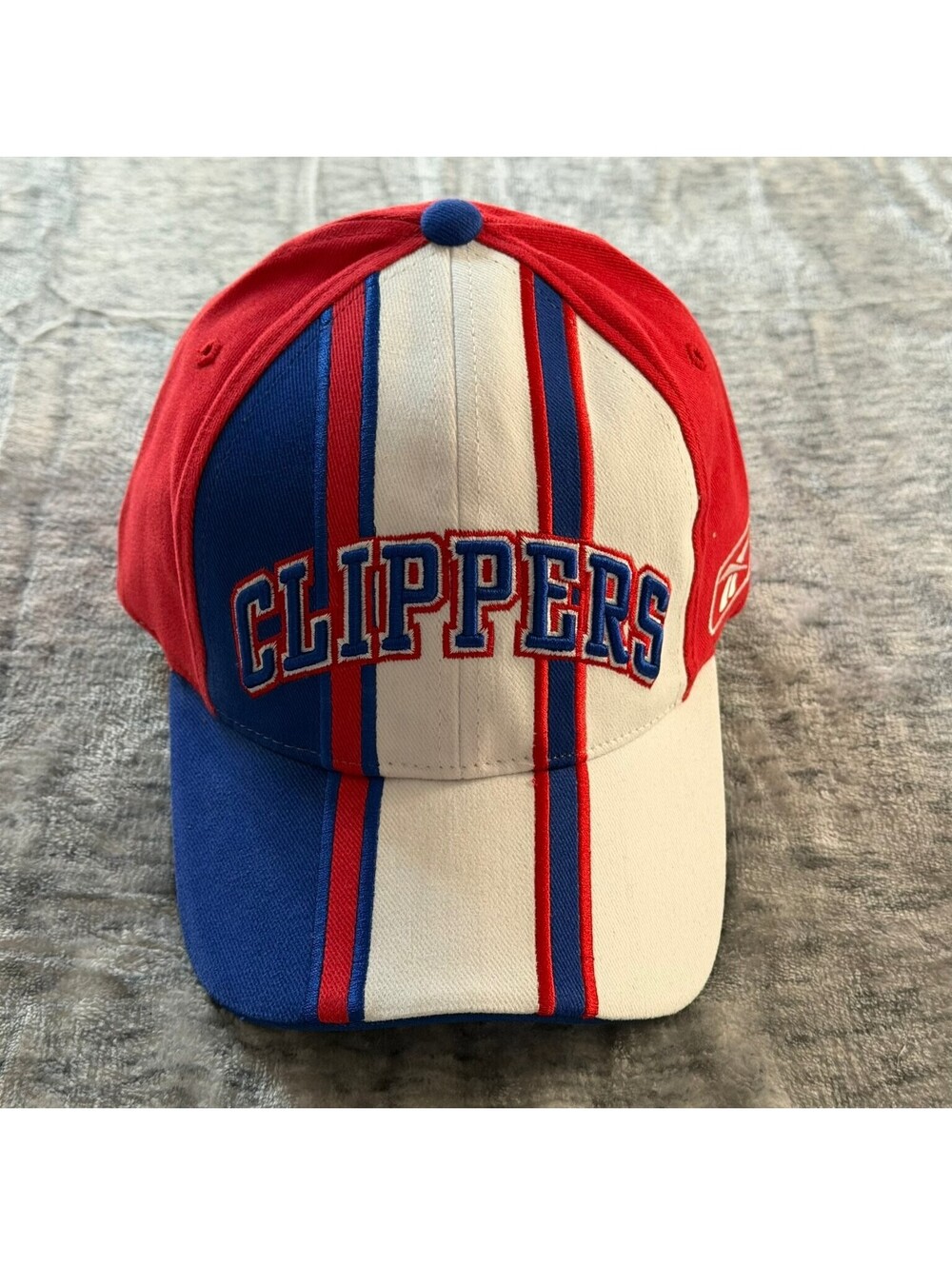 Los Angeles Clippers Reebok Adjustable Hat NBA Team Apparel Red Blue